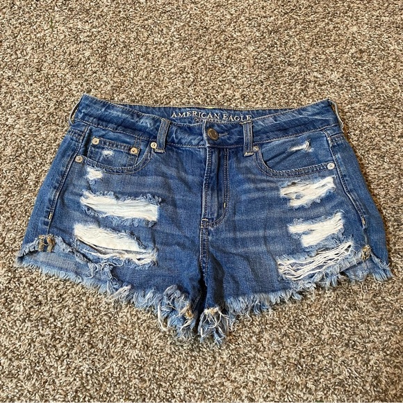 American Eagle Outfitters Tomgirl Shortie Size 2 - Picture 1 of 3